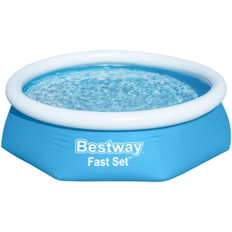 IDROWEB Bestway Aufblasbarer Familienpool 244 x 61 cm 57448