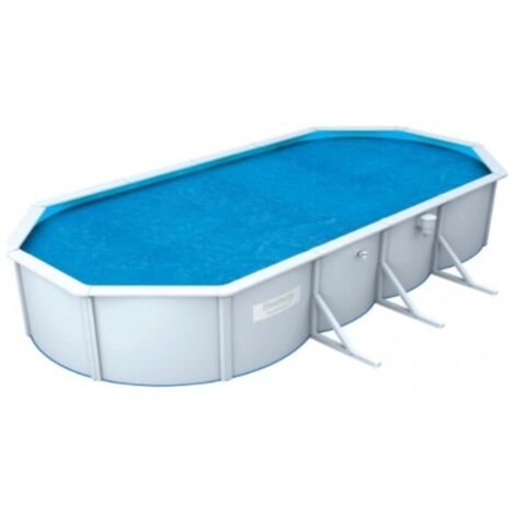 Bestway Bâche à bulles ovale 490 x 350 cm pour piscine Hydrium 500 x 360 cm