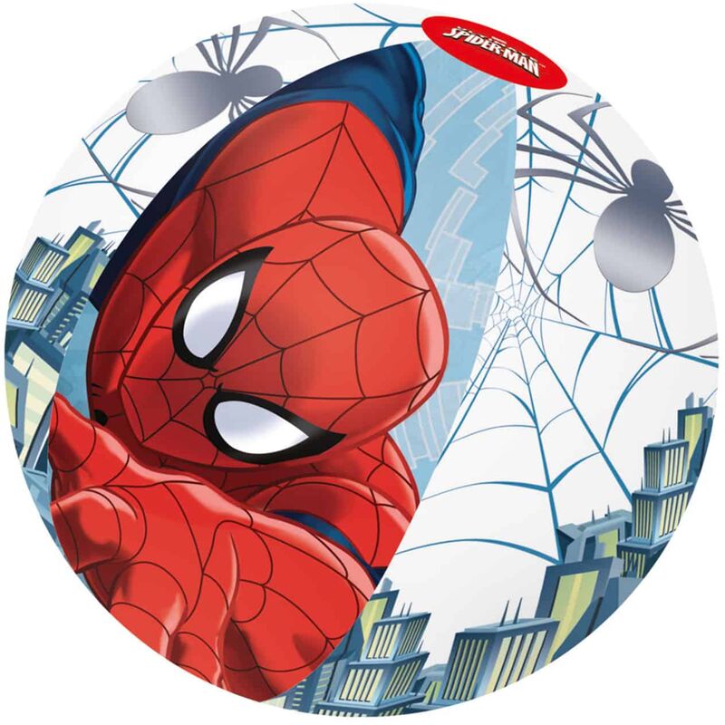 Bestway - Ballon de Plage Gonflable Spiderman 51 cm