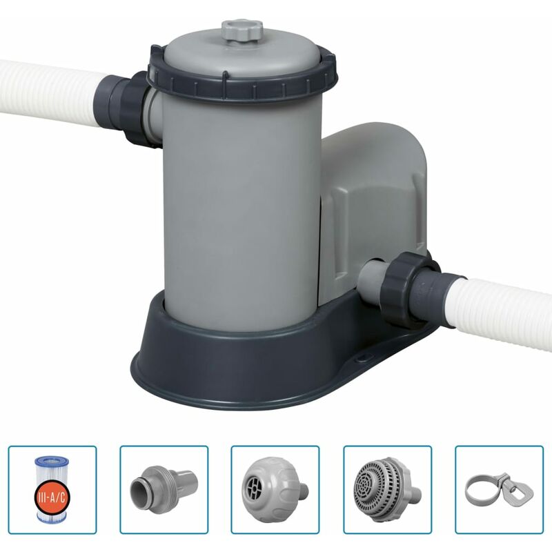 

Bestway Bomba de filtro de piscina Flowclear Skimatic 5678 L/h
