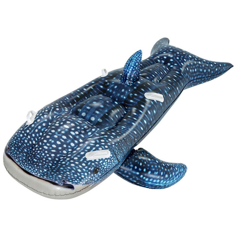 Bestway - Figure Gonflable Requin Baleine avec Poignées 193x122 cm +3 Ans Plage et Piscine 41482