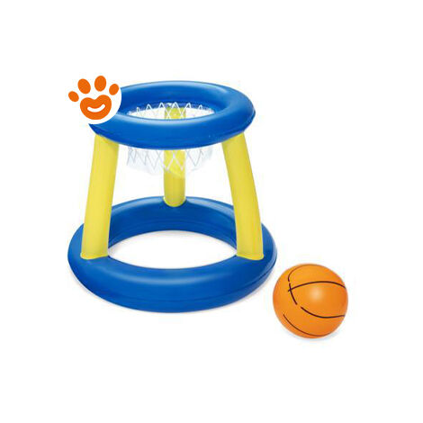 Bestway Canestro Galleggiante con Palla (61cm) Art. 52418 - Bestway Canestro Galleggiante con Palla (61cm) Art. 52418 - Confezione Da 1 Pezzo