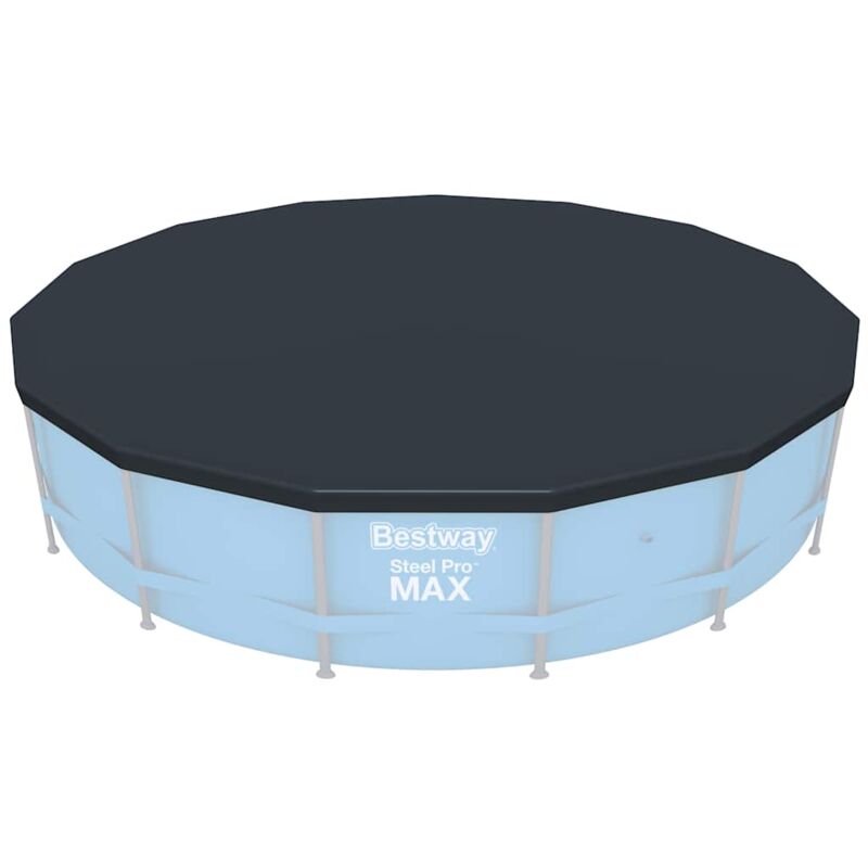 

Bestway Cubierta para piscina Flowclear 457 cm - Antracita
