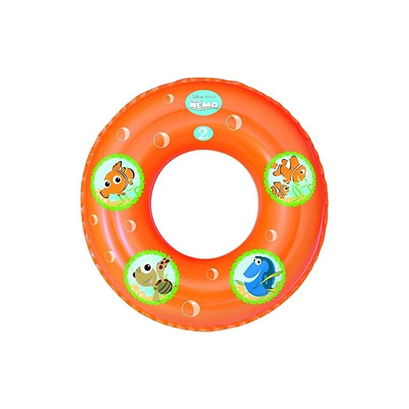 Disney - bestway finding nemo swim ring - 20 inch, orange 91103