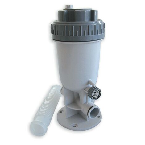 Bestway – Distributeur automatique de chlore pour piscine – Capacité 4 pastilles de 75mm – Connexion 32 et 38mm – Modèle K534CBX