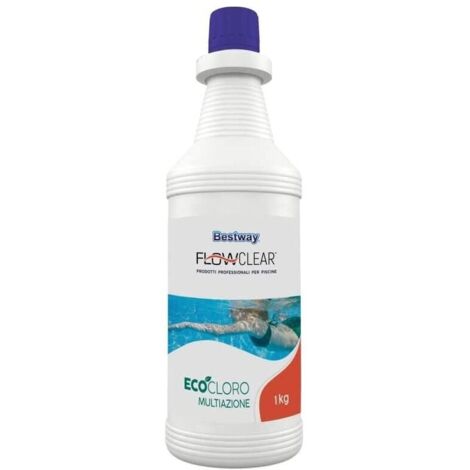 Bestway Eco Cloro Multiazione  - Bestway Eco Cloro Multiazione - Confezione Da 1 Kg