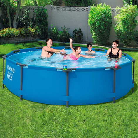 Bestway Ensemble de piscine Steel Pro MAX Cadre 305 x 76 cm