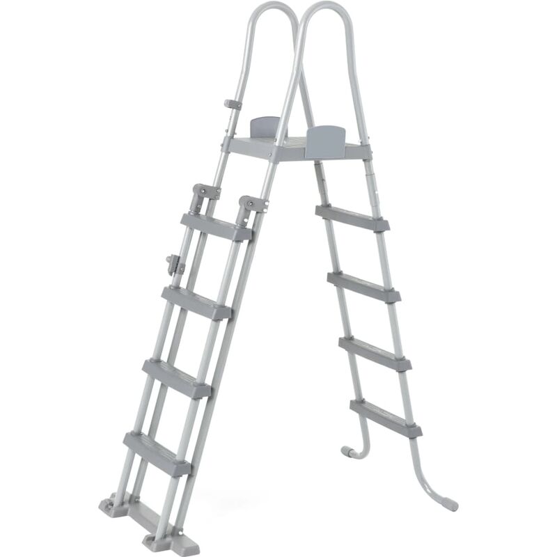 

Bestway Escalera de piscina de seguridad 4 escalones Flowclear 132 cm - Verde