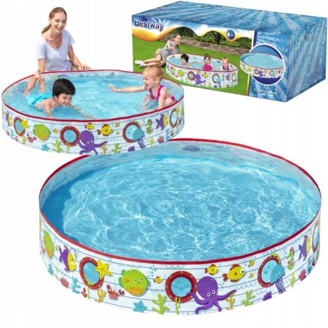 Bestway® Fill 'N Fun Planschbecken Unterwasserwelt Ø 152 x 25