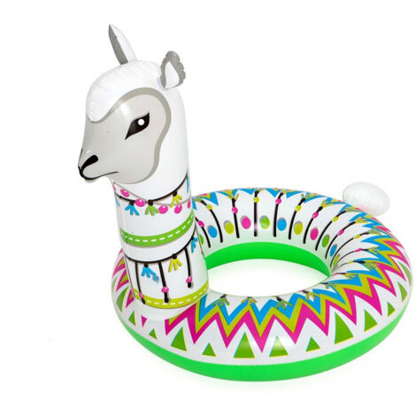 BESTWAY flotador alpaca 113x109 cm 36158 , Flotador alpaca 113 x 109 cm 36158. -Incluye dos asas. -Gráficos multicolores. -Incluye parche de reparación. -Material: vinilo. -Indicad