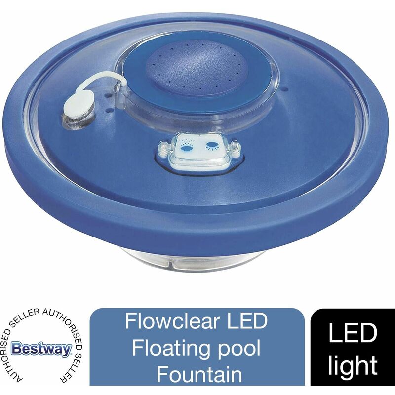 Bestway Flowclear Automatic Multi-Coloured LED Floating Pool Fountain