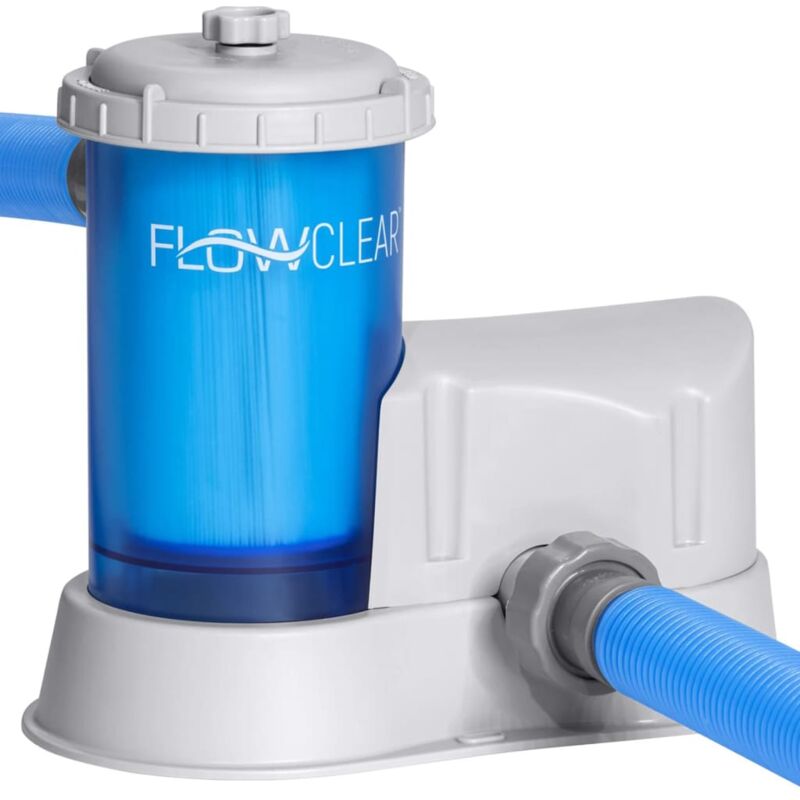 Flowclear Bomba De Filtro De Cartucho Transparente Bestway