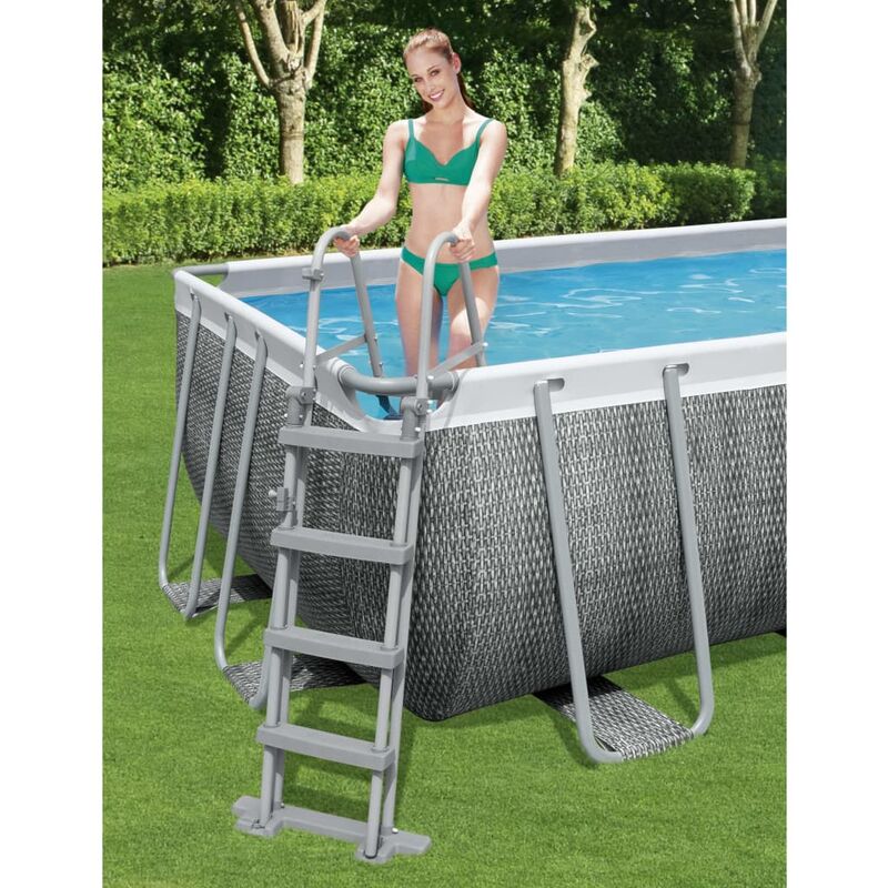 

Bestway Flowclear Escalera de piscina de seguridad 4 escalones 122 cm
