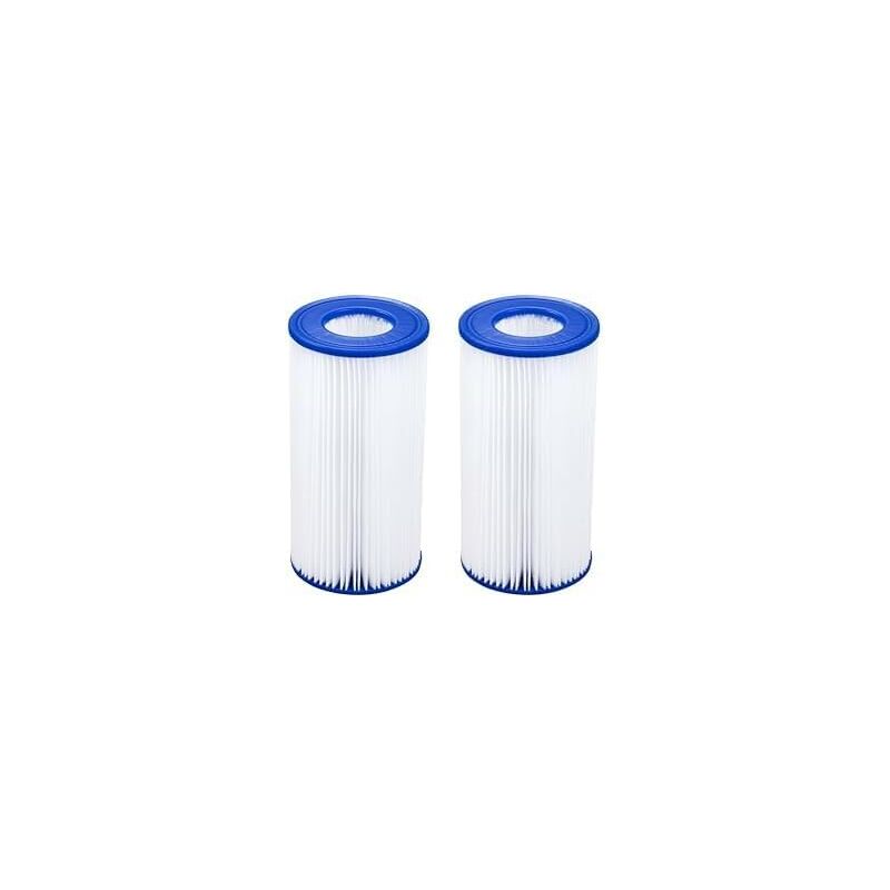 Bestway Flowclear™ Filterkartusche Gr. III, 10,6 x 20,3 cm. (Lot de 2)