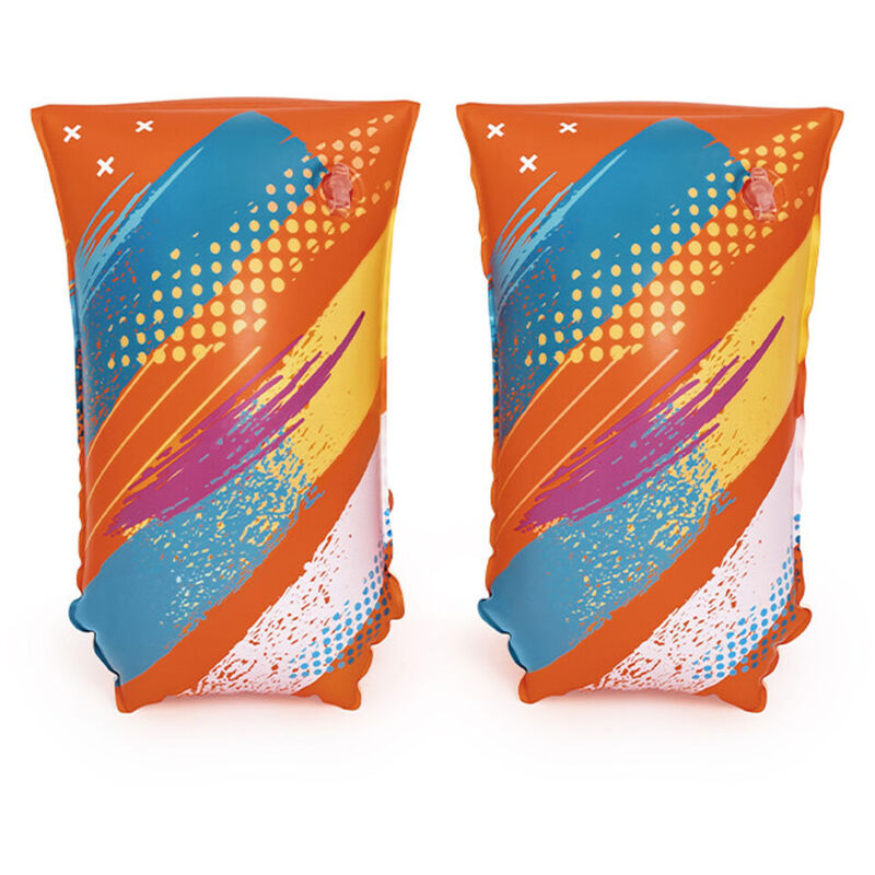 Bestway - Gilet Gonflable Décoré Sécurité Bébé 41x30 cm +3 à 6 Ans Plage et Piscine 32272