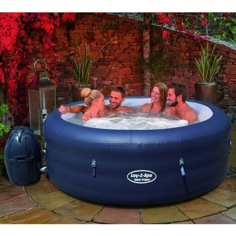 Bestway Jacuzzi gonflable Lay-Z-Spa Saint Tropez 196 x 61 cm