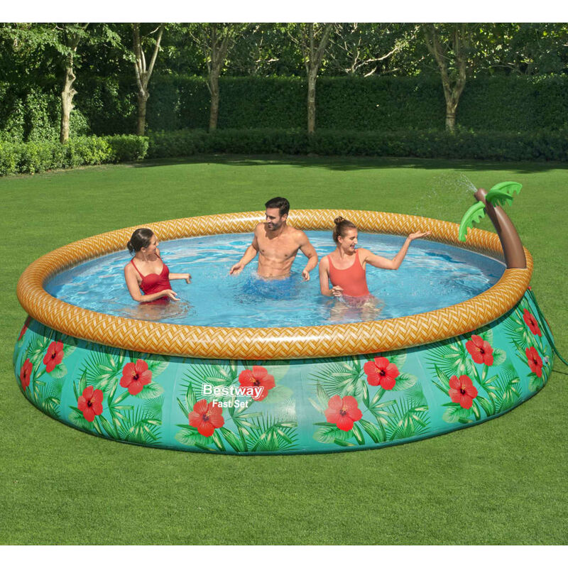 

Bestway Juego de piscina inflable Paradise Palms Fast Set 457x84 cm