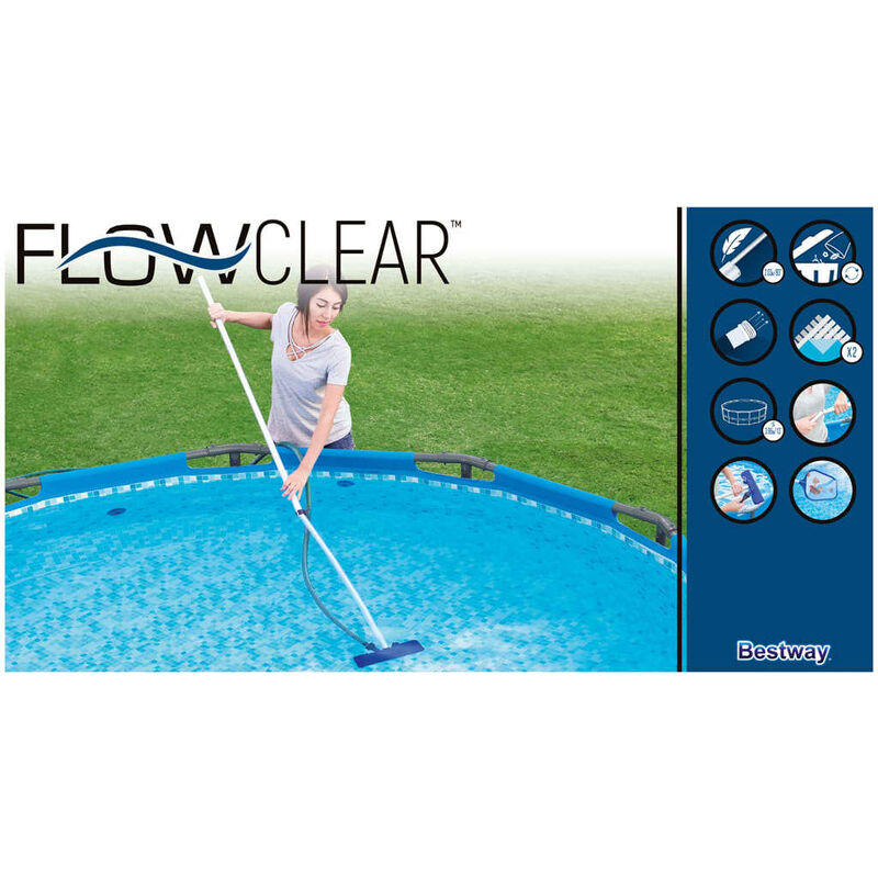 Set De Limpieza De Piscina Bestway Azul