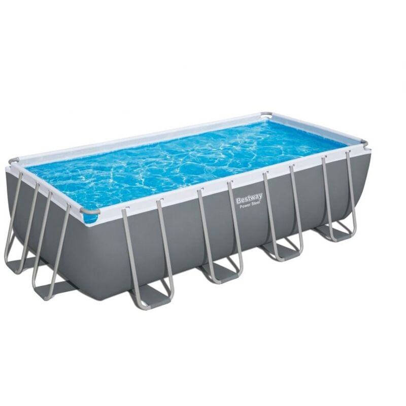 Piscine hors-sol 56670 Rectangulaire Power Steel 488x244x122 cm - Bestway