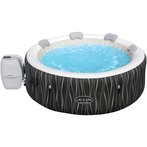 Bestway® LAY-Z-SPA® LED-Whirlpool Hollywood AirJet Ø 196 x 66 cm, rund - Bestway 60059&nbsp318872