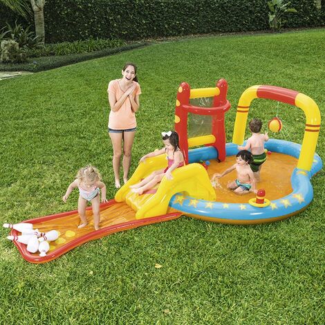 main image of "Bestway Lil' Champ Paddling Pool Play Centre"