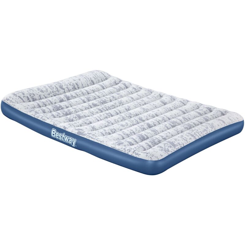 Bestway - Lit gonflable 2 places 203 x 152 x 30cm avec pompe électrique intégrée