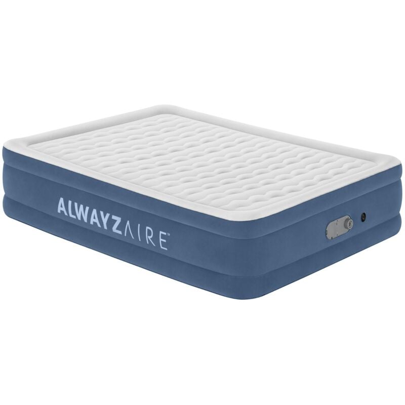 Bestway - Lit gonflable 2 places 203 x 152 x 46 cm pompe électrique AlwayzAire