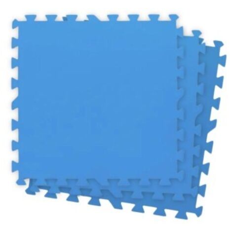 Bestway – Lot de 9 tapis de protection 50 x 50 cm – Surface 2,25 m² – Matériau durable pour piscine et spa – Compatible avec tous les modèles