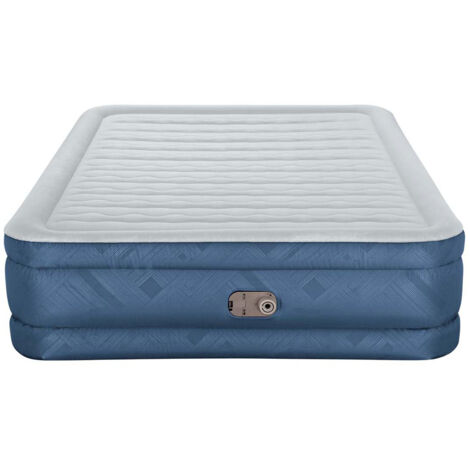 Bestway Luftbett 203 x 152 x 46 cm Fortech mit extra komfortabler Liegefläche  mit integrierter Elektropumpe  für 2 Personen
