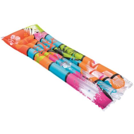 Bestway Luftmatratze "Fashion" Pool bunt Schwimmen Vinyl 183x69cm