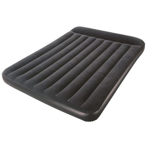 Bestway – Matelas gonflable 2 places 203 x 152 x 30 cm – Pompe électrique intégrée – Confort optimal pour nuits à la belle étoile