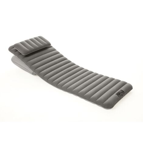 BESTWAY Matelas gonflable camping 1 place 191 x 70 x 10.5 cm avec oreiller