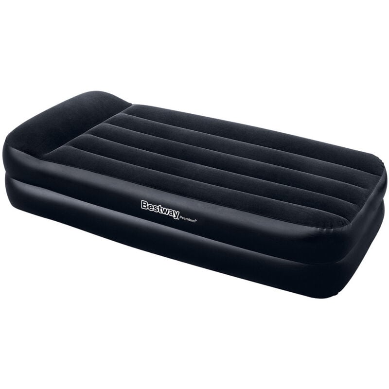 Bestway - Matelas lit gonflable + pompe intégrée - 1 place - 'Comfort Quest Prenium'