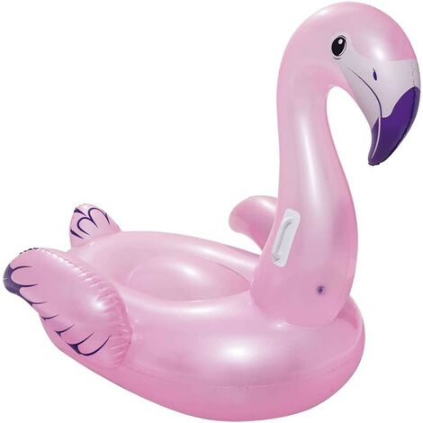 Bestway Materassino Cavalcabile  Fenicottero Da Mare E Piscina  Cm.127X127  Con Maniglie