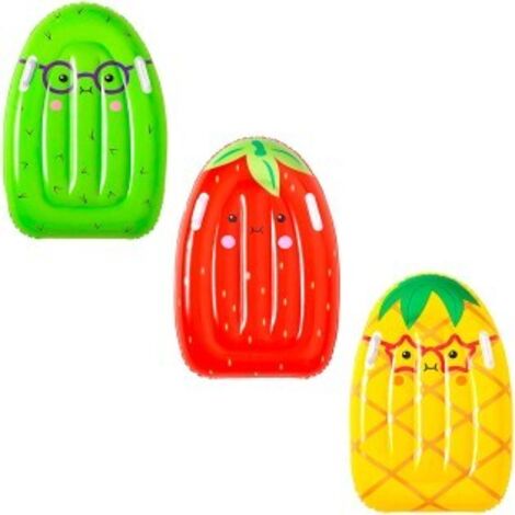 Bestway Materassino Surf Gonfiabile con Maniglie Colore Assortito 84x56 cm +3 a 8 Anni Spiaggia e Piscina 42049