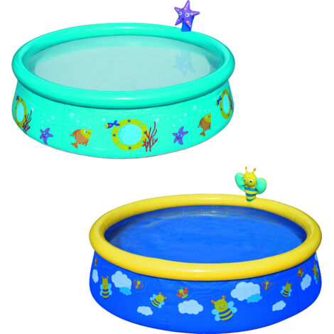 Bestway My First Fast Set Kinderpool 152 x 38 cm mit Wassersprüher sortiert