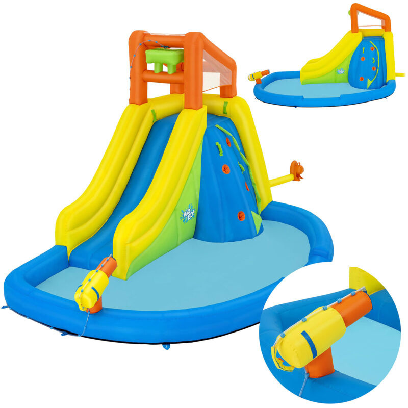 Bestway - Parc aquatique gonflable enfants H2OGO Mount Splashblast 267 cm