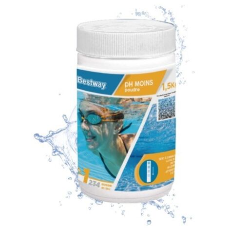 Bestway Ph Moins 1,5Kg Poudre