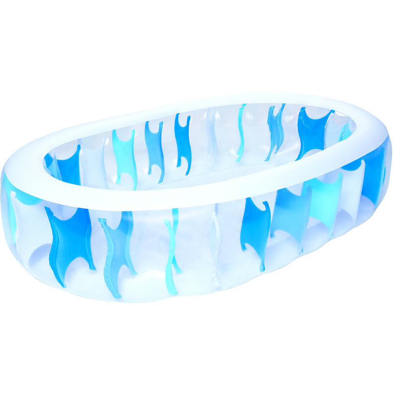 

Piscina Hinchable Infantil Bestway Elíptica 229x152x51 cm Azul
