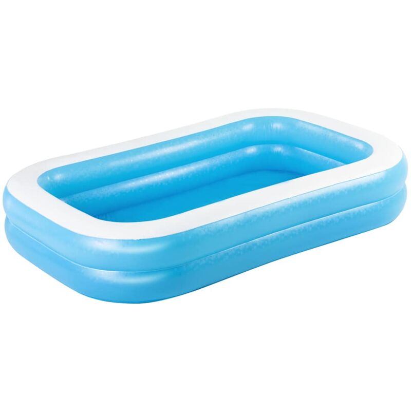 

Piscina inflable familiar rectangular azul blanco 262x175x51cm - Bestway