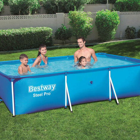 Bestway Piscina Steel Pro con estructura de acero 300x201x66cm 56404