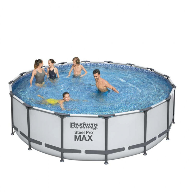 

Piscina elevada redonda 5612Z Steel Pro Max 488x122cm Mosaico - Bestway