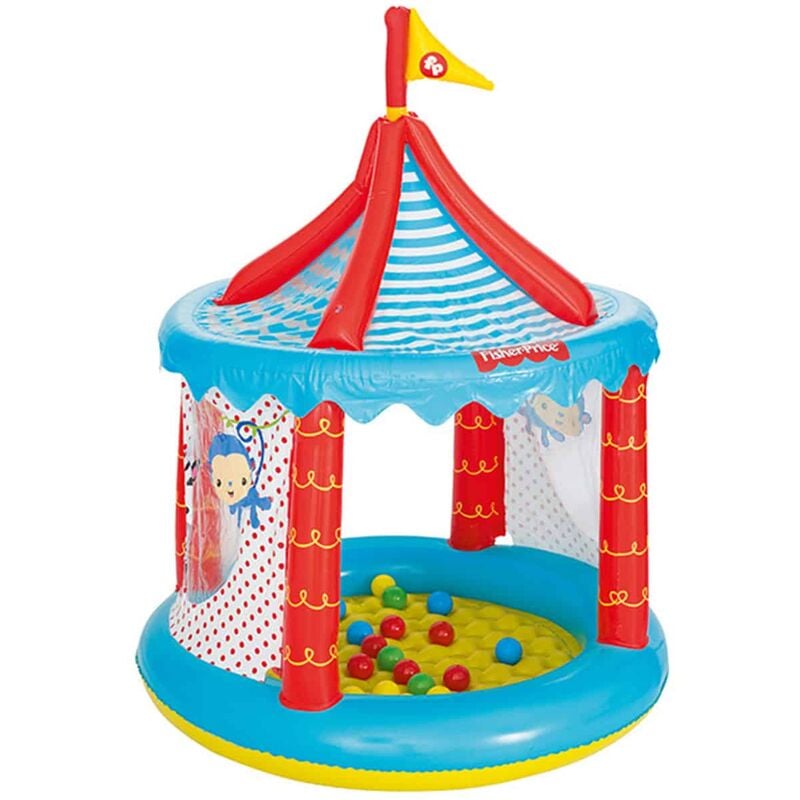Piscine à Balles Gonflable Bestway Fisher Price Circus Ø104x137 cm