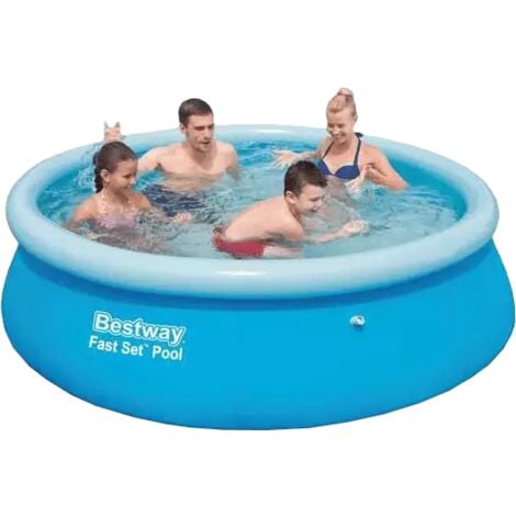 BESTWAY Piscine autoportante Fast Set ronde 366 x 76 cm