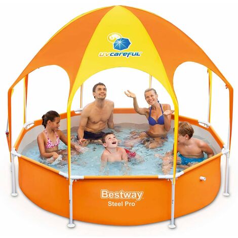 Bestway Piscine avec auvent 244 x 51 cm 56432