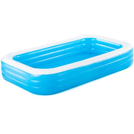 BESTWAY Piscine familiale gonflable translucide 3,05 m x 1,83 m x 56 cm