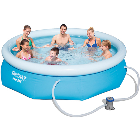 Bestway Piscine Gonflable Autoportante 305x76cm Pompe Filtre 57270