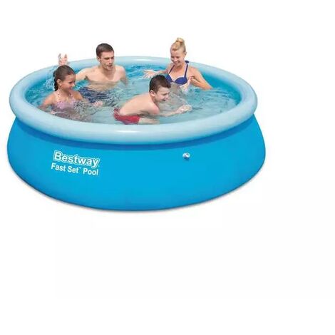Bestway – Piscine gonflable autostable 1,98m x 0,51m – Facile à monter – Pour usage familial – Matériaux résistants aux UV