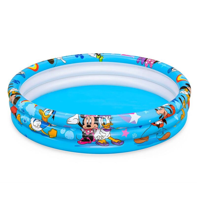 Bestway - Piscine Gonflable Disney Mickey & Friends 122x25 cm +2 Ans Jardin 91007