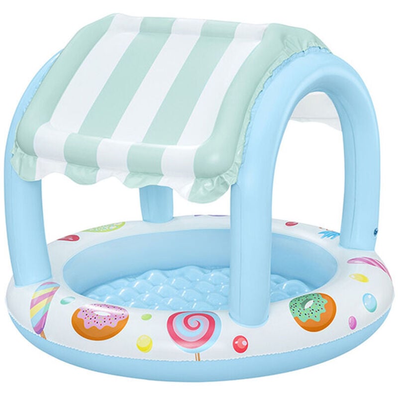 Bestway - Piscine Gonflable Enfant Cerceau Glacerie 104x84 cm +2 Ans Jardin 52638